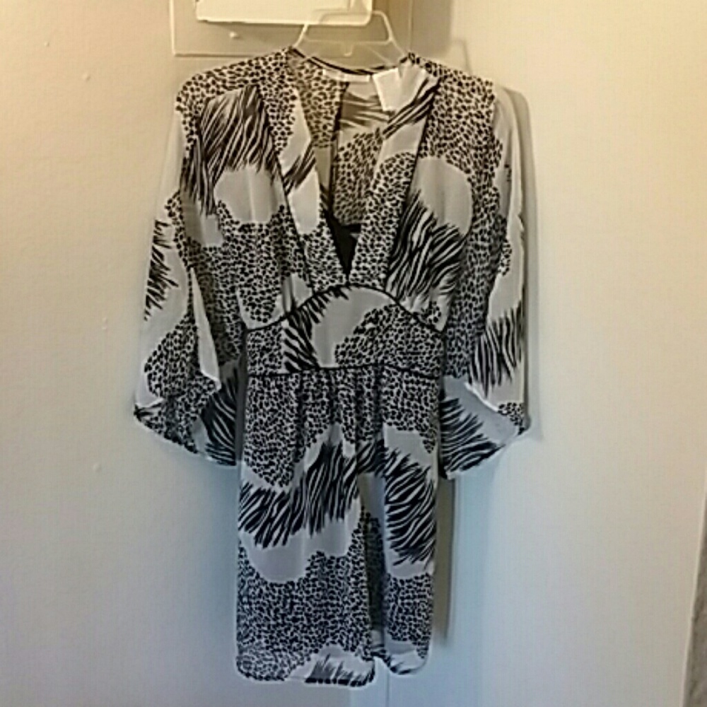 COPY - Long Sleeve Sheer 2 Piece Tunic